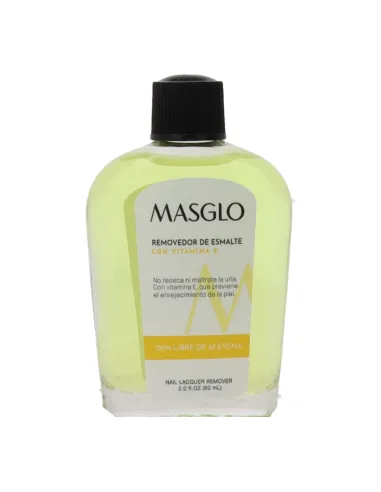 Masglo Removedor de Esmalte con Vitamina e 60 ml
